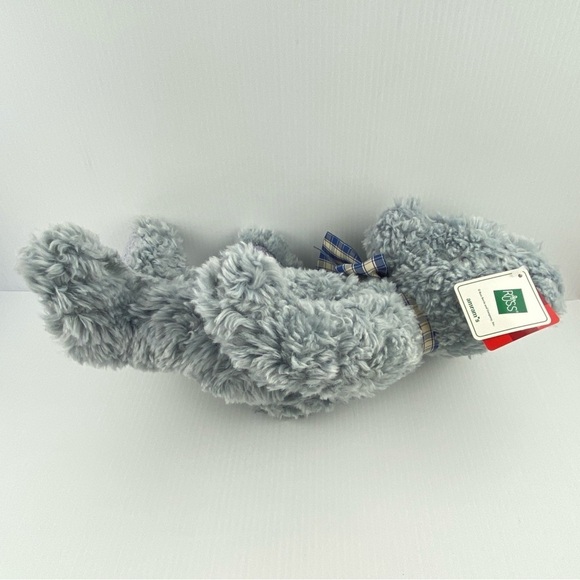 Russ Berrie Stormy Teddy bear Plush Grey / Gray Bear 9 inches seated - Picture 6 of 13